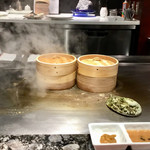 鉄板焼 銀杏 - 蒸し野菜