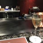 鉄板焼 銀杏 - グラスシャンパンがついているコース