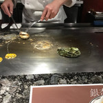 鉄板焼 銀杏 - 鮑