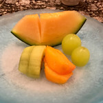 鉄板焼 銀杏 - カットフルーツプレート