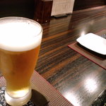 生ビール（キリン・ハートランド）￥450