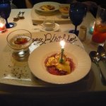 タニーチャ - デザート：ろうそく付(2011.7)