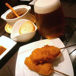 くしあげ たる - ガーリックチキン￥300