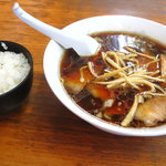 Ramen Fujiya - チャーシュー麺＋小ライス