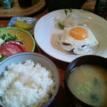 黒ひぢ - おろしハンバーグランチ650円