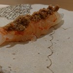 鮨 なんば - ボタン海老　海老の味噌