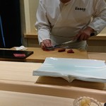 鮨 なんば - カット中