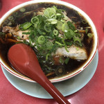 新福菜館 本店 - 新福そば(肉多目)