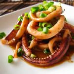 Grilled squid