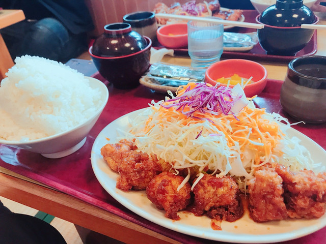 いつものチキン煮込み By あふ どんじゅう 竜田口 定食 食堂 食べログ