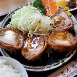 とん茂 - よくばりとんかつ定食‼️