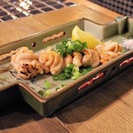 福岡 炉端もん - 鱈白子焼き