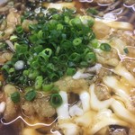 富士見そば - チーズそば（アップ）
            うどんじゃ無いよ、チーズだよ〜