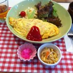 日替わりランチ（ケチャップオムライス）