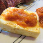 酒蔵 力 - 豆腐も辛味噌で