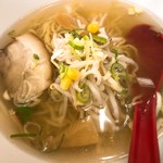台湾料理 雪梅園 - セットの塩ラーメン