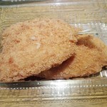 ほかほか弁当 - あちのお母さん大好きアジフライ＾＾所長もおいしいって言ってた。「いい油使ってる」と。