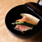 Tabeteya Ittoku - 金目鯛の潮汁