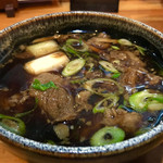 麺哲支店 麺野郎 - 和牛スジ肉入り 蒸篭風つけ麺(300g)