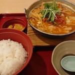 ジョイフル - 味噌チゲ定食