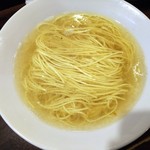 金町製麺 - 牛香味のかけそば