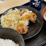 吉野家 - 料理写真:おろしから揚げ定食‼️