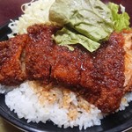 Washoku Iroha - カツ重特製ソース（￥850）のカツ