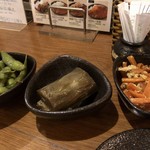 花かるた　鉄板焼き＆名古屋飯 - おつまみ３種