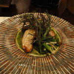 柚木元 - 続いて信州牛と松茸のバルサミコソース