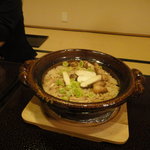 柚木元 - もちろん松茸の炊き込みごはんです。具は大量の松茸と銀杏のみ！