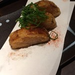 近江野菜鉄板串焼き わえん - コース 煮込み大根唐揚げ