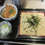 Soba Shin - かつ丼＆もりそば