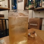 ozawa - IWハーパーソーダ割り。