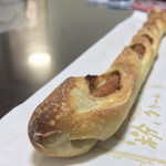 粉とクリーム - 先端に着目する。