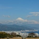 テラスラウンジ - 席から見えた富士山　2018.12