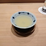 鮨　縁 - 蛤の出汁スープ