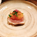 焼き鳥 とりら - ○叩きポン酢ジュレ様