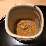 にい留 - 雲丹の蕎麦