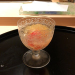 にい留 - フルーツトマトとワタリガニ、そうめん南瓜