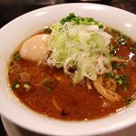 柳麺 ちゃぶ屋 - 味噌らぁ麺　￥７５０　＋　味付半熟煮玉子　￥１５０