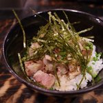 柳麺 ちゃぶ屋 - チャーシューご飯　￥３５０