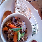 ポランの広場 - 玄米パエリア