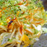 Okonomiyakiyasukiyuu - そばはそこそこのカリモチ仕様