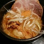 麺処 蓮海 - 鮪豚骨醤油つけめん