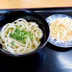 一乃家 - かけとかき揚げ