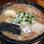 無鉄砲  - 【とんこつラーメン(半熟味玉入)】￥850