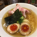 荒町商店中華そば ふじやま - 特製白ふじそば 880えん