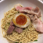 荒町商店中華そば ふじやま - 味付替玉を勝手に特製にしてみた