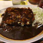 カレー屋ジョニー - ロースカツカレー(大) + チーズ