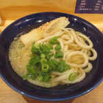 讃岐立食いうどん きりん屋 - かけ+生ちくわ天ハーフ¥390+120